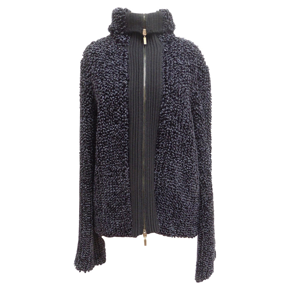 Giorgio Armani Reißverschlussjacke aus Chenille