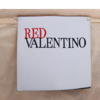Red Valentino Spitzenkleid in Beige