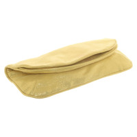 Jamin Puech Clutch aus Leder in Gold