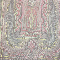 Etro Zijden sjaal met paisley patroon