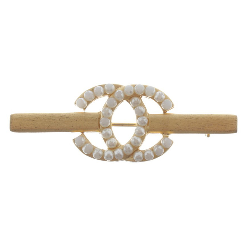 Chanel Gold colored brooch