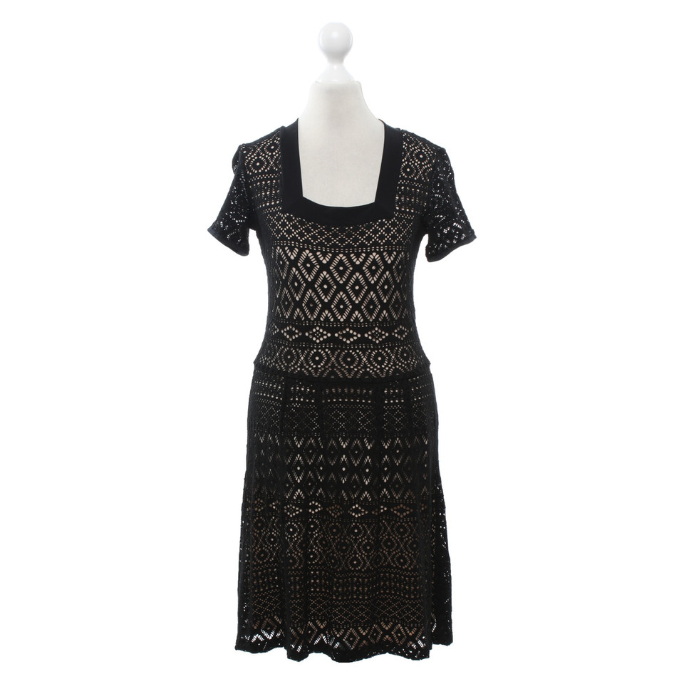 Ana Alcazar Kleid aus Viskose in Schwarz