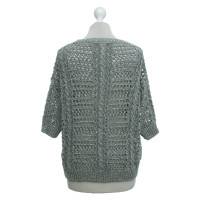 Max & Co Sweater in groen / zilver