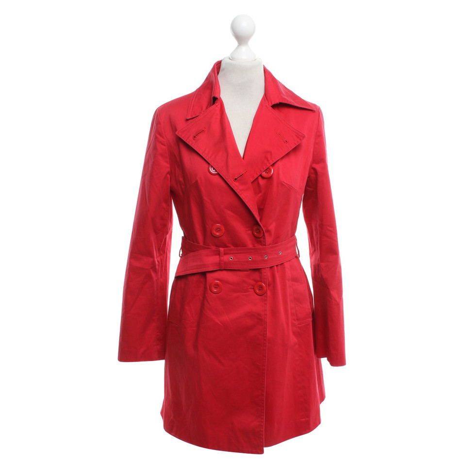 Max Mara Trench coat in red