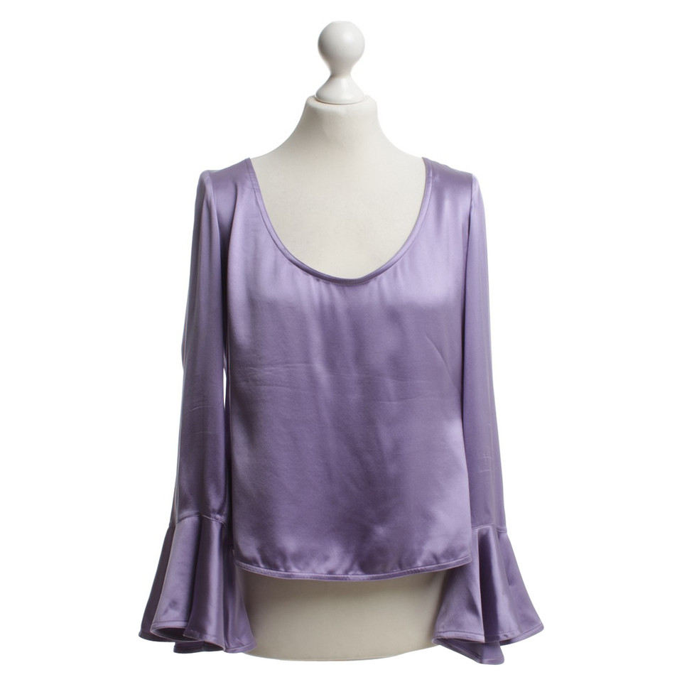 Yves Saint Laurent Bluse in Lila