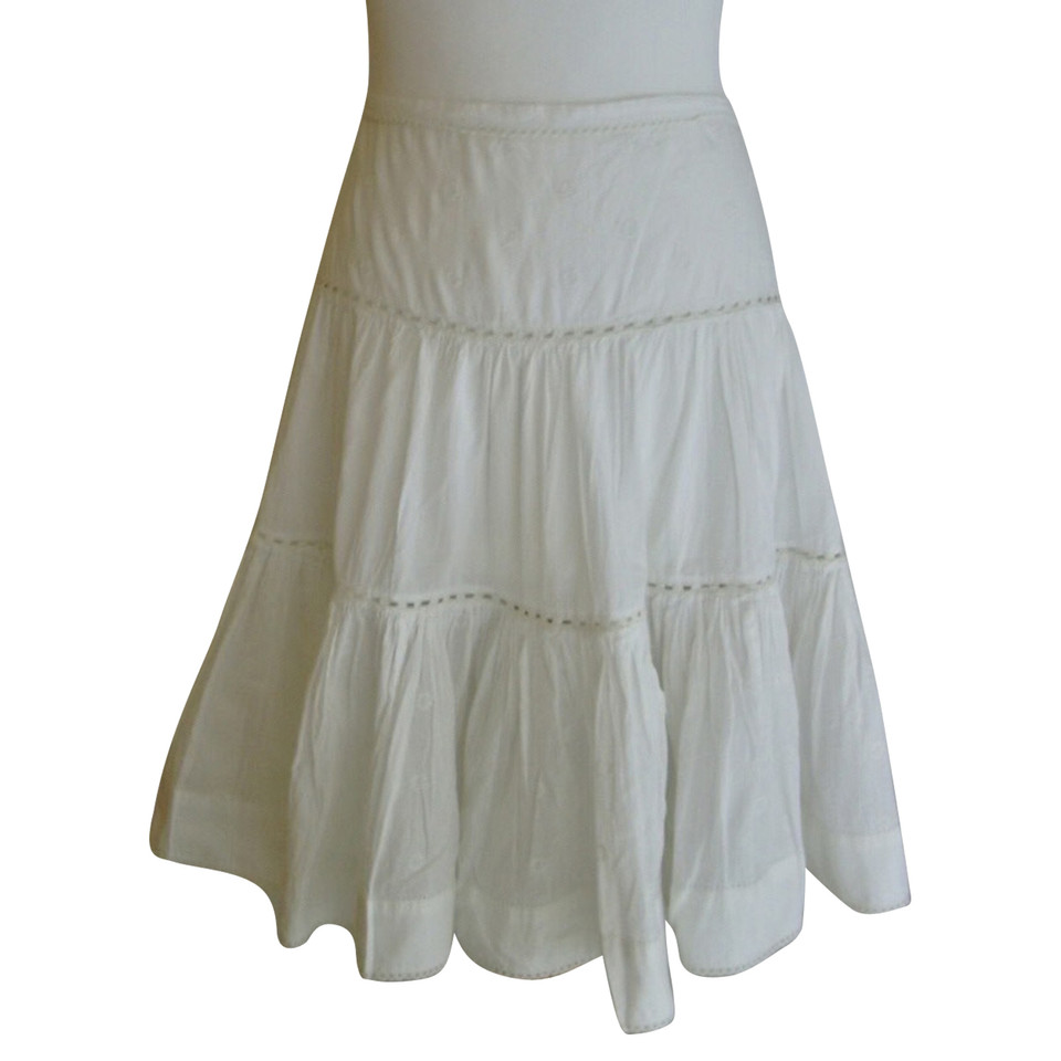 By Malene Birger Skirt Cotton in White