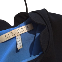Victoria By Victoria Beckham Zweifarbiges Kleid