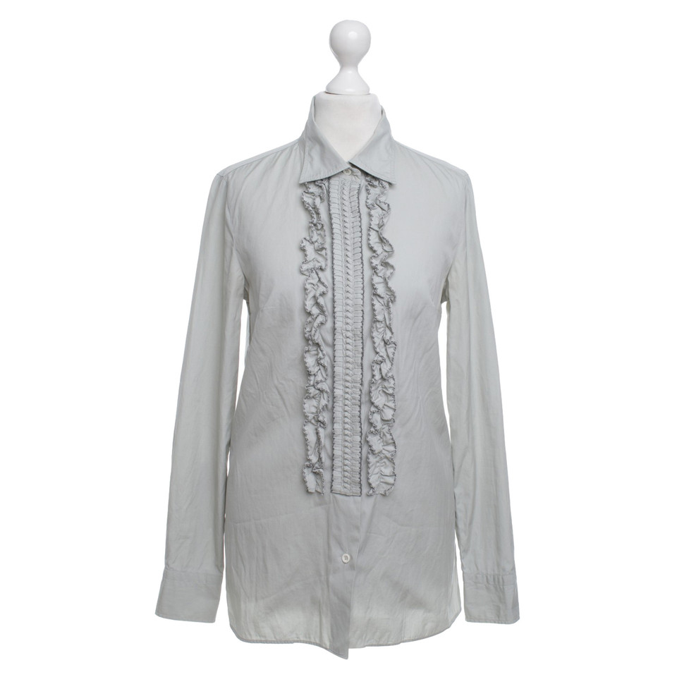 Chloé Blouse with ruffles in gray