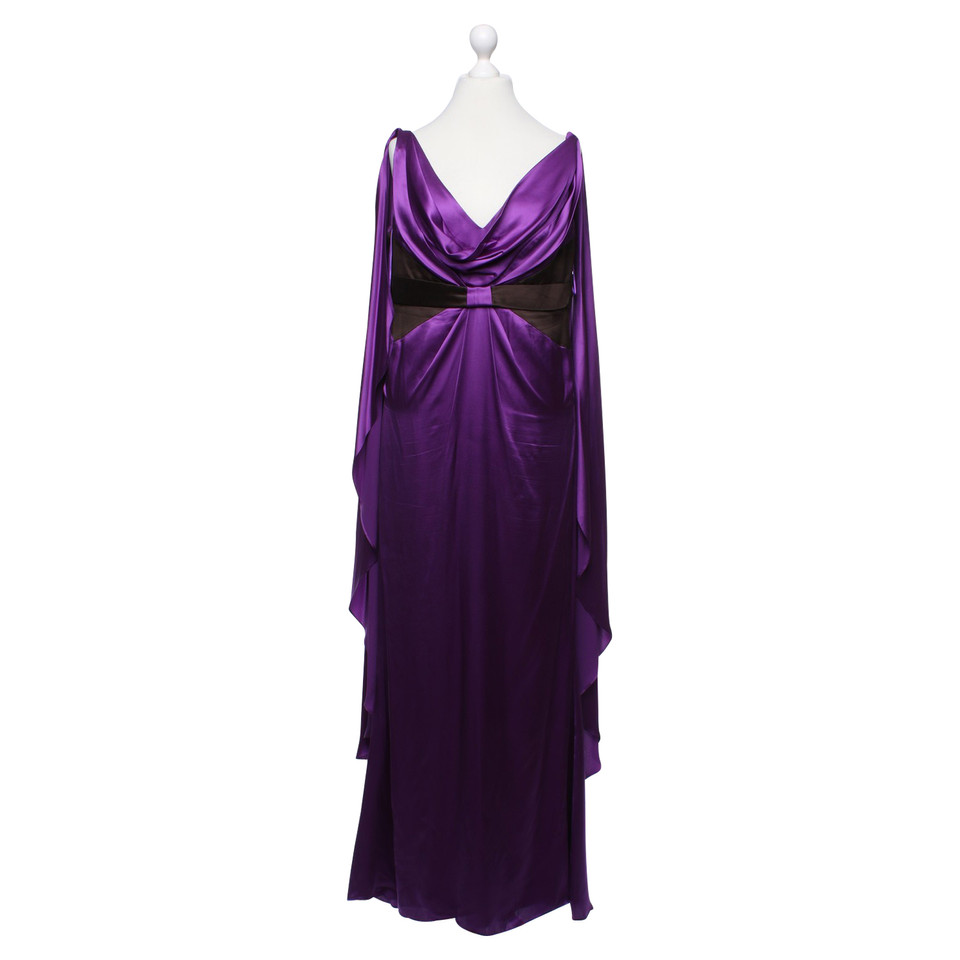 Escada Kleid aus Seide in Violett
