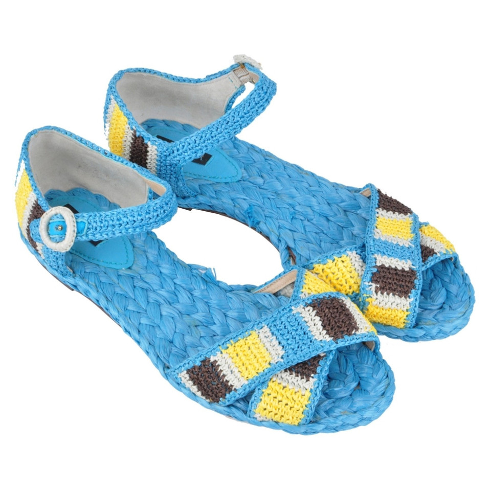 Dolce & Gabbana PISTA sandali blu