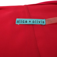 Alice + Olivia Haut en rouge