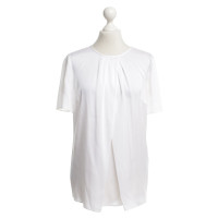 Hugo Boss Zijden blouse in het wit
