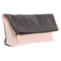 Emilio Pucci clutch in roze / bruin