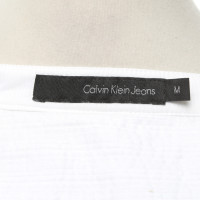 Calvin Klein Oberteil aus Baumwolle in Weiß