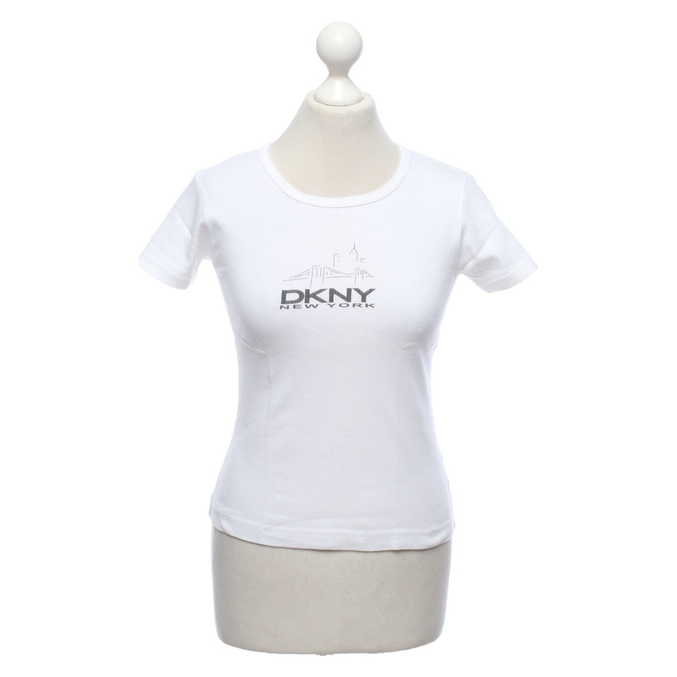 Dkny Top Cotton in White