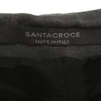 Andere merken Santacroce - broek in suède-look