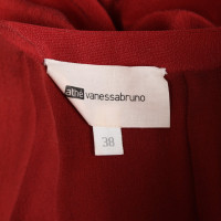 Vanessa Bruno Seidenkleid in Rot