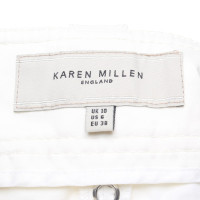 Karen Millen Pantaloni in crema bianca