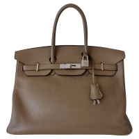 Hermès Birkin Bag 35 Leather in Grey
