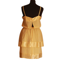Chloé Yellow silk dress