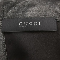 Gucci Top aus Leder