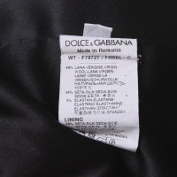 Dolce & Gabbana Weste in Schwarz/Grau