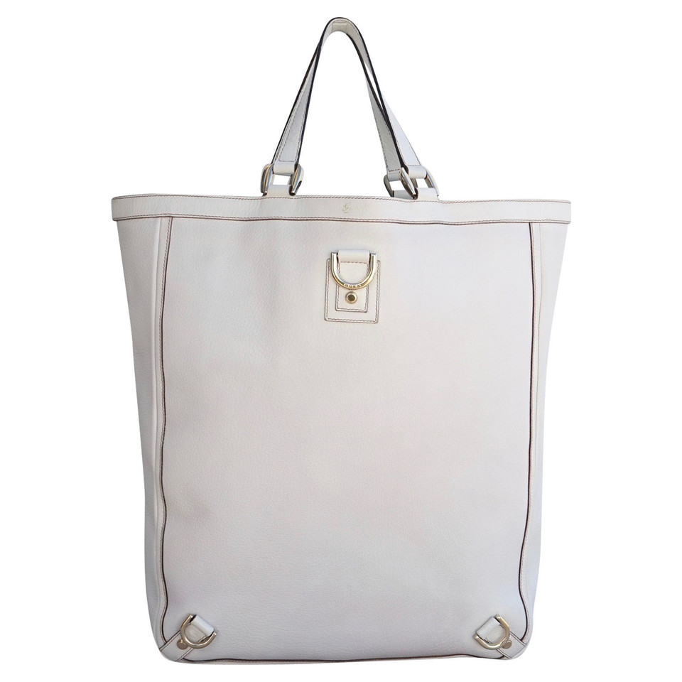 Gucci Sac à main en Cuir en Blanc