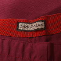 Maliparmi Trousers in Bordeaux