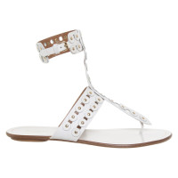 Aquazzura Sandals Leather in White