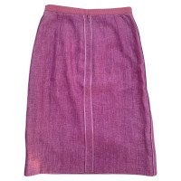 Dolce & Gabbana Skirt Linen in Pink
