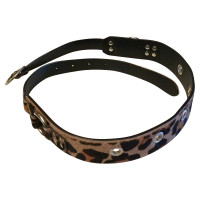 Dolce & Gabbana Ceinture léopard effet crin