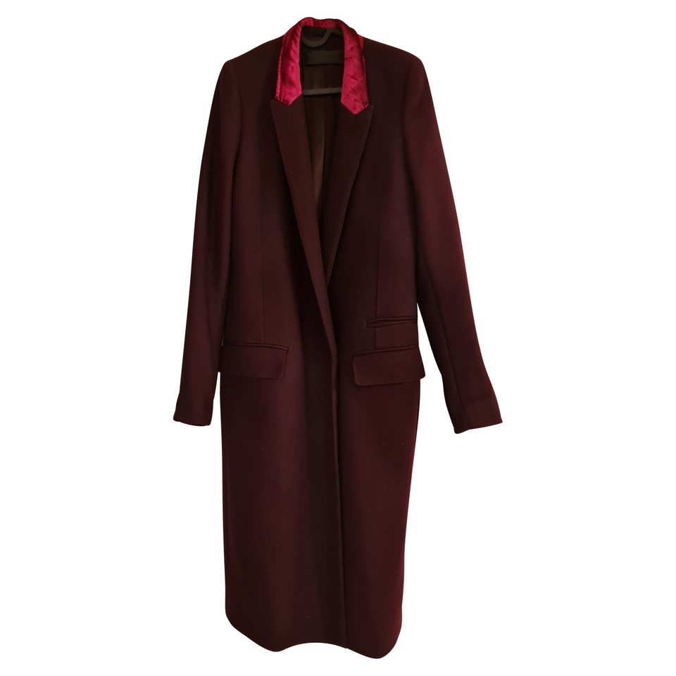 Haider Ackermann Jacket/Coat Wool in Red