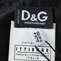 D&G Pleated skirt in black