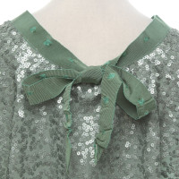 Semi Couture Bovenkleding Zijde in Groen