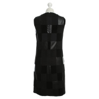 Akris Patchwork dress in black