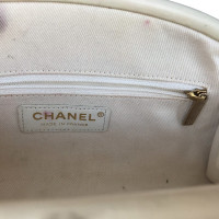 Chanel Timeless Clutch in Pelle in Bianco