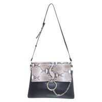 Chloé "Faye medium bag" with Python leather
