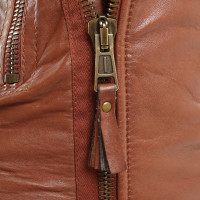 Balenciaga Leather jacket in brown
