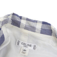 Céline Blazer with plaid pattern