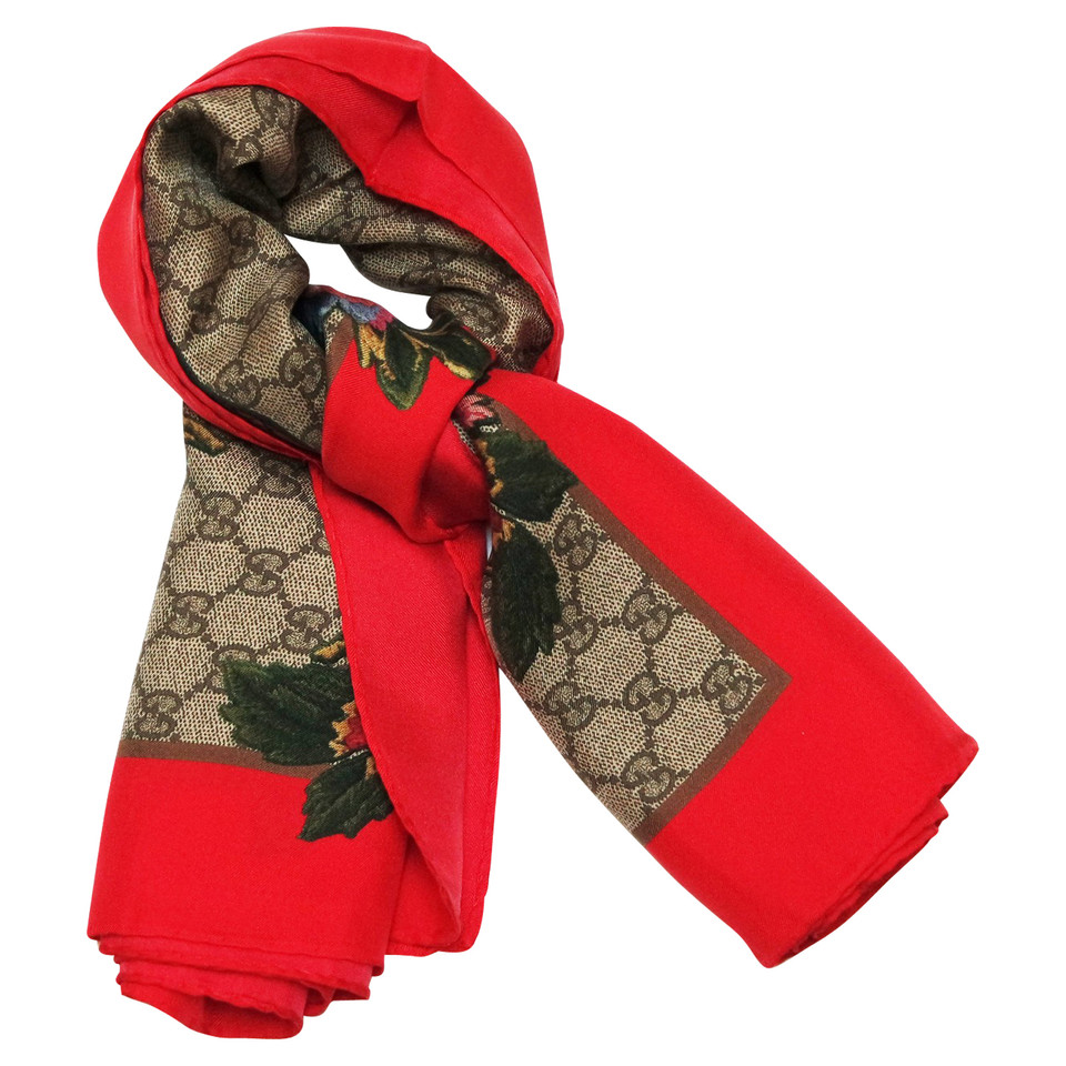 Gucci silk scarf