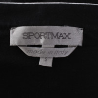 Sport Max Cardigan in bianco / nero