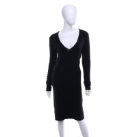 Donna Karan Gebreide jurk in zwart