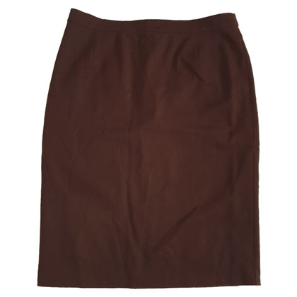 Marina Rinaldi Skirt Wool in Brown