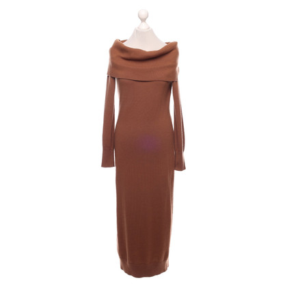 Theory Dress Wool in Brown