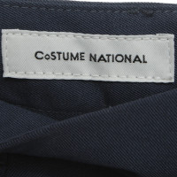 Costume National Wol broek in blauw