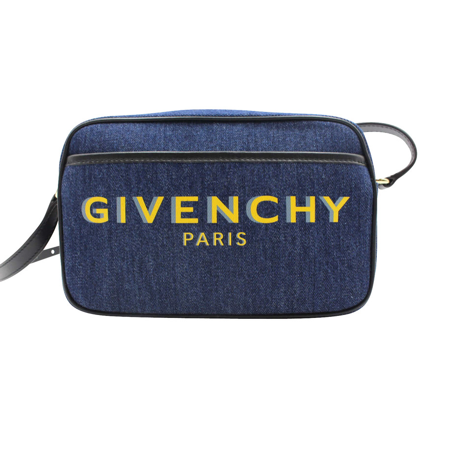 Givenchy Bond Camera Bag in Denim in Blu