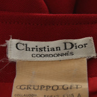 Christian Dior Kostüm in Rot
