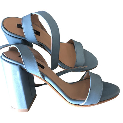 Patrizia Pepe Sandals Leather in Turquoise