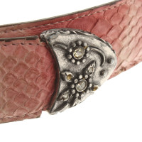 Reptile's House riem Python Leather