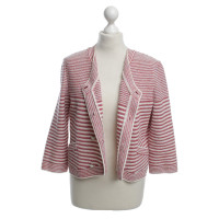 Chanel Cardigan in rosso / bianco